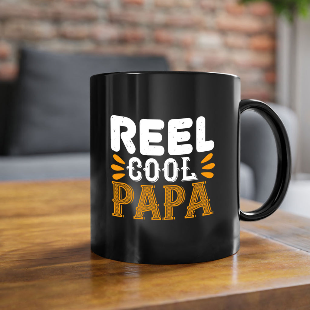 reel cool papa 12#- grandpa-Mug / Coffee Cup
