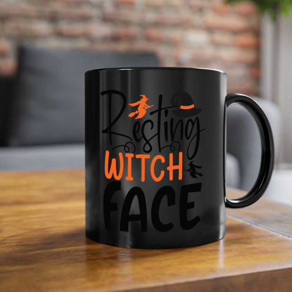 resting witch face 108#- halloween-Mug / Coffee Cup