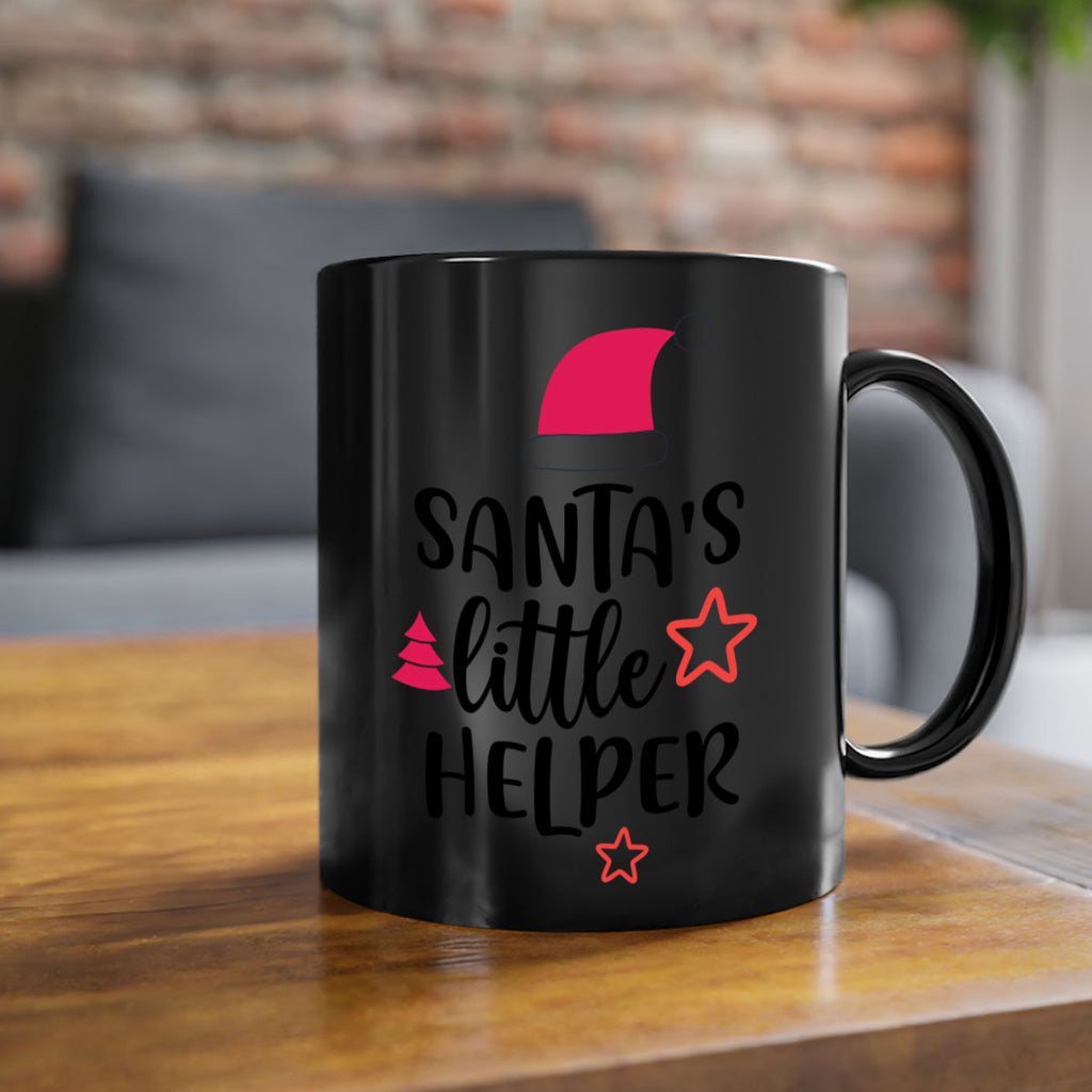 santa's little helper style 614#- christmas-Mug / Coffee Cup