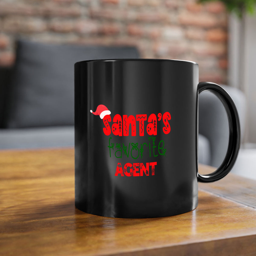 santas favorite agent style 631#- christmas-Mug / Coffee Cup