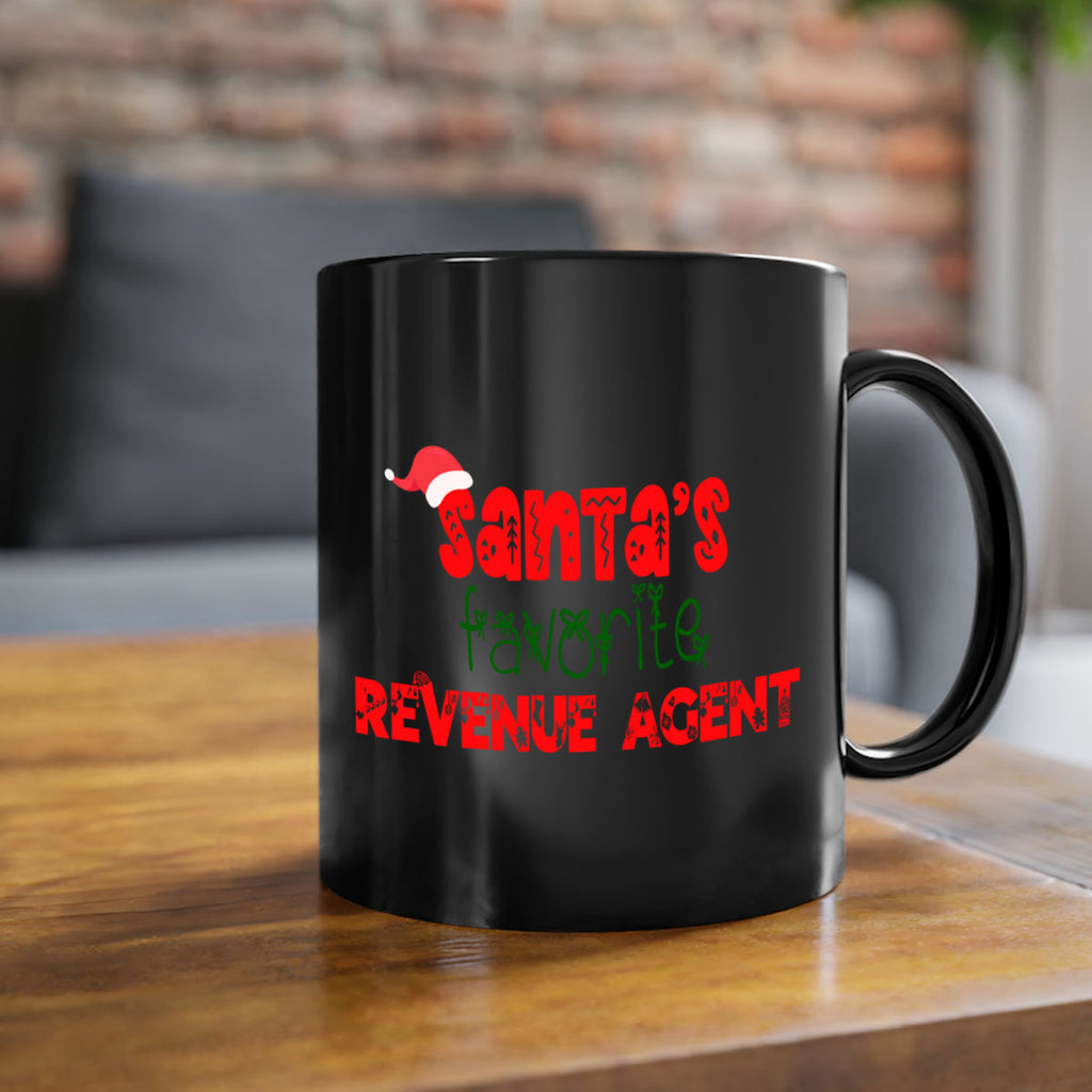 santas favorite revenue agent style 1064#- christmas-Mug / Coffee Cup