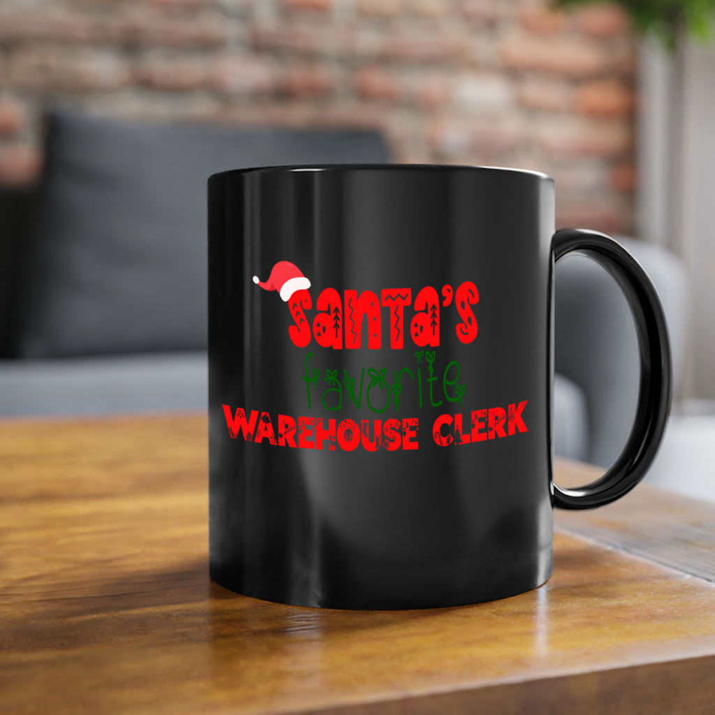 santas favorite warehouse clerk style 1152#- christmas-Mug / Coffee Cup