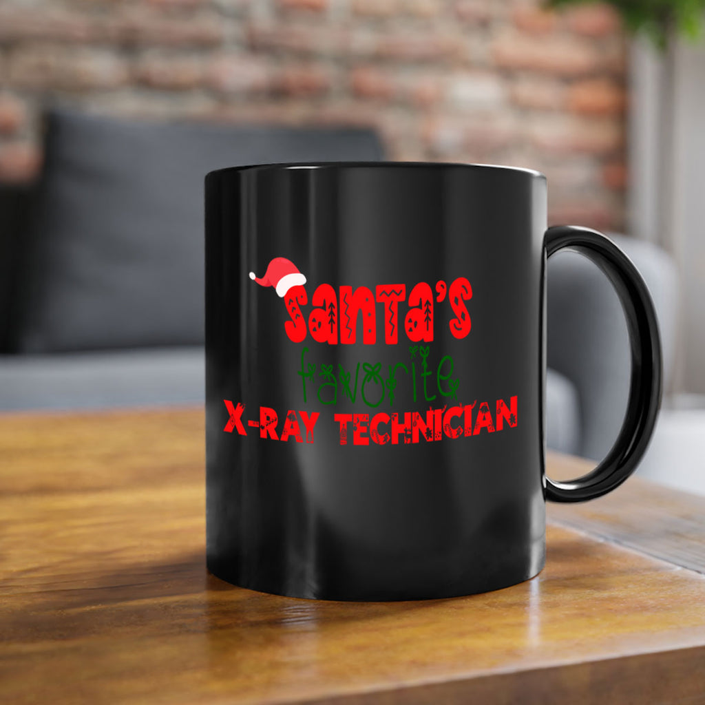 santas favorite x ray technician style 1160#- christmas-Mug / Coffee Cup