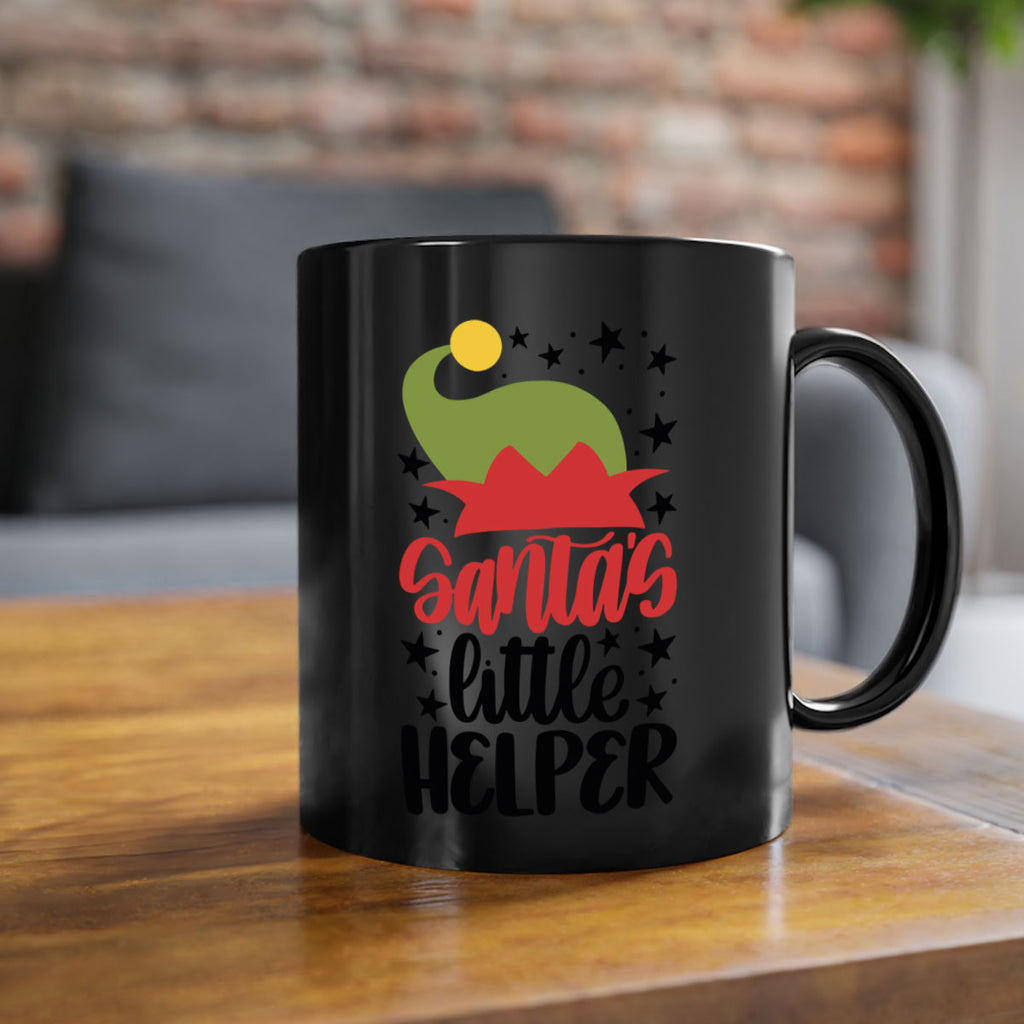 santas little helper 56#- christmas-Mug / Coffee Cup