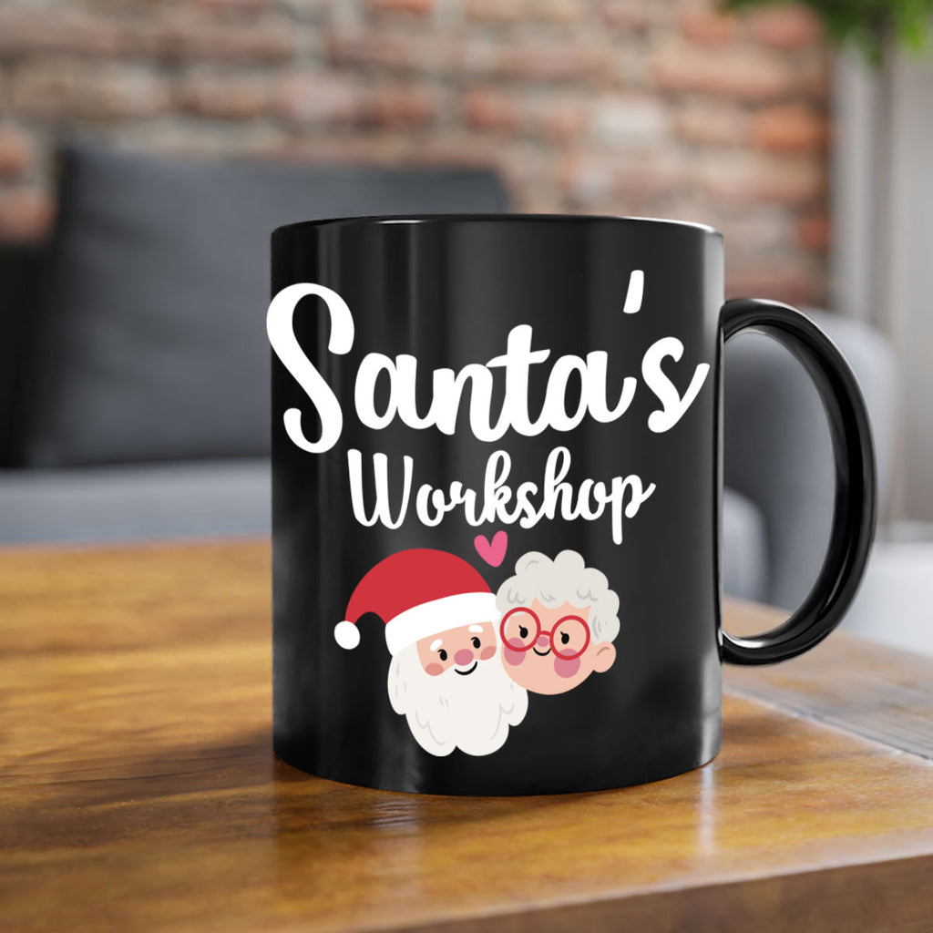 santas workshop style 1166#- christmas-Mug / Coffee Cup
