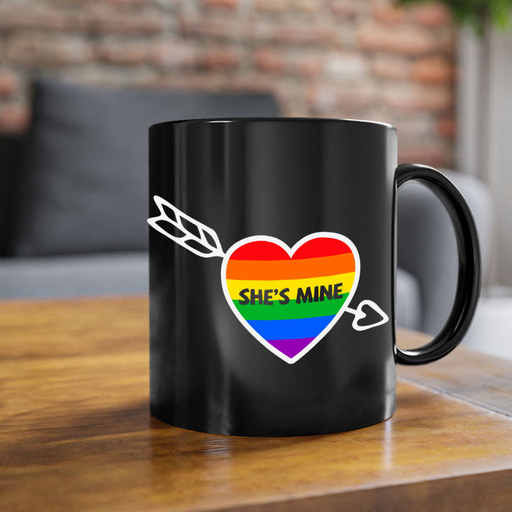 shes mine lgbt couple rainbow lgbt 22#- lgbt-Mug / Coffee Cup