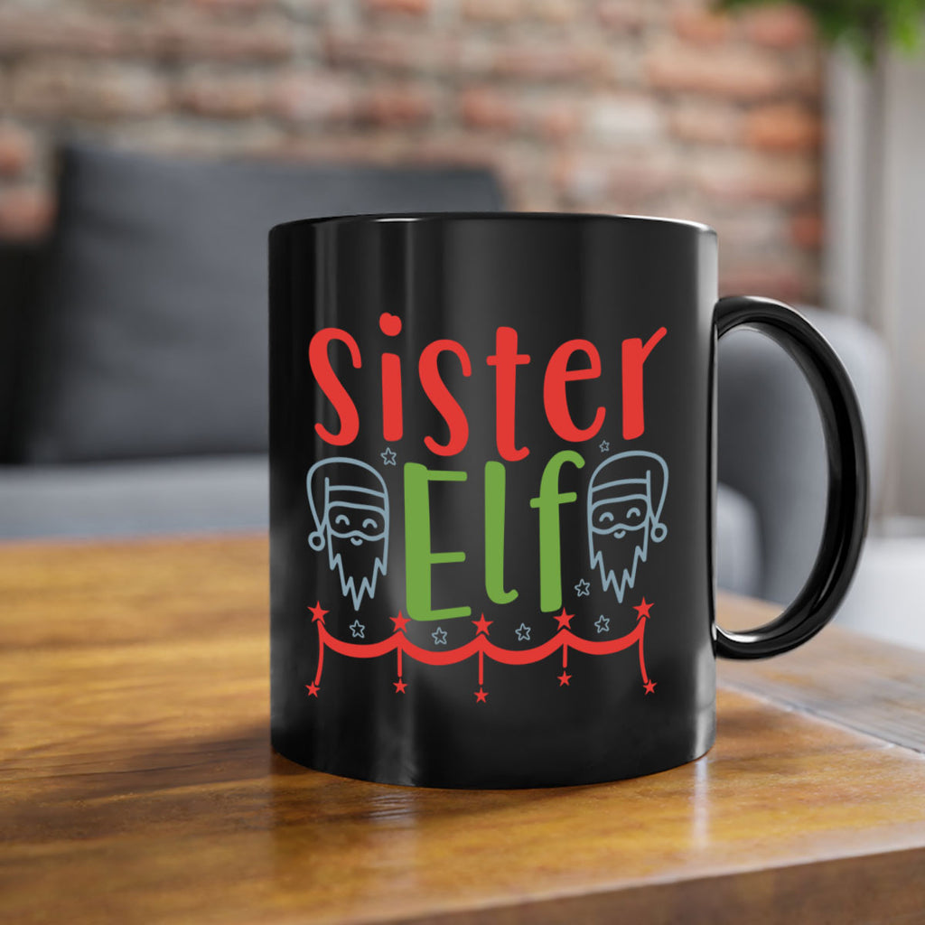 sister elf 11#- christmas-Mug / Coffee Cup