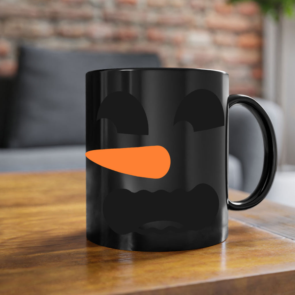 snowman face 4#_1- christmas-Mug / Coffee Cup