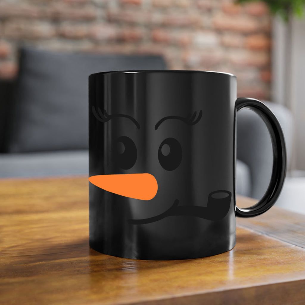 snowman face 6#- christmas-Mug / Coffee Cup