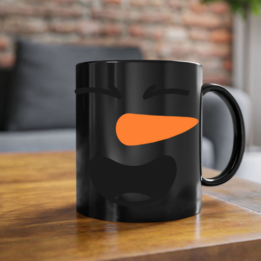 snowman face 8#- christmas-Mug / Coffee Cup