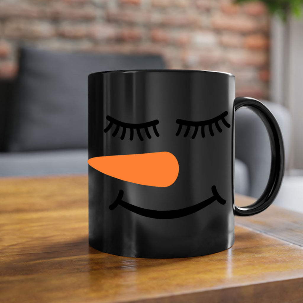 snowman face #- christmas-Mug / Coffee Cup