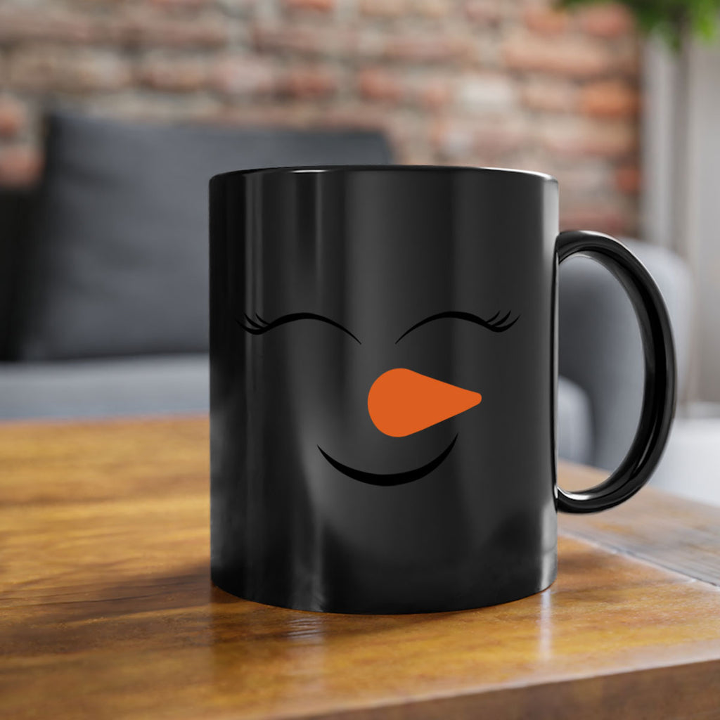 snowman face style 1178#- christmas-Mug / Coffee Cup
