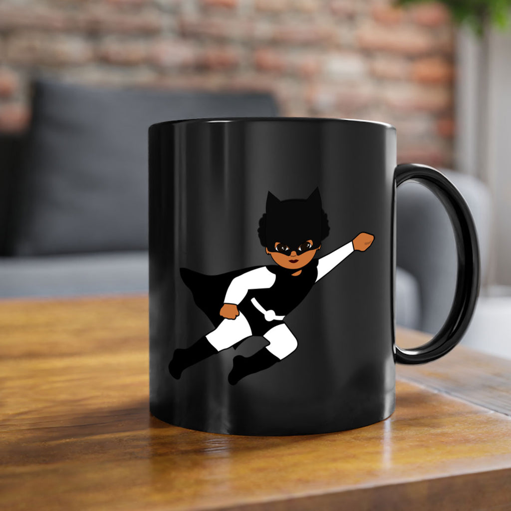 super kids girl 2#- Black women - Girls-Mug / Coffee Cup