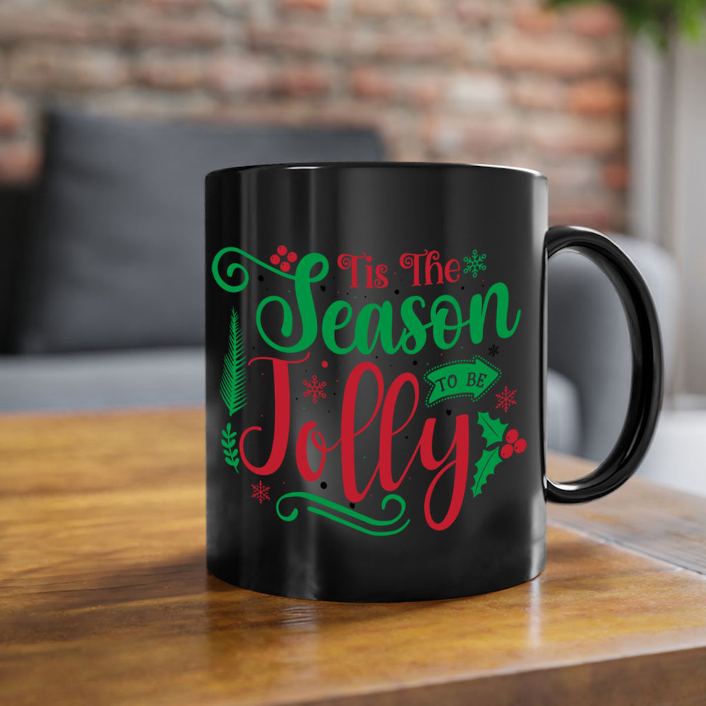 tis the season to be jolly style 1216#- christmas-Mug / Coffee Cup