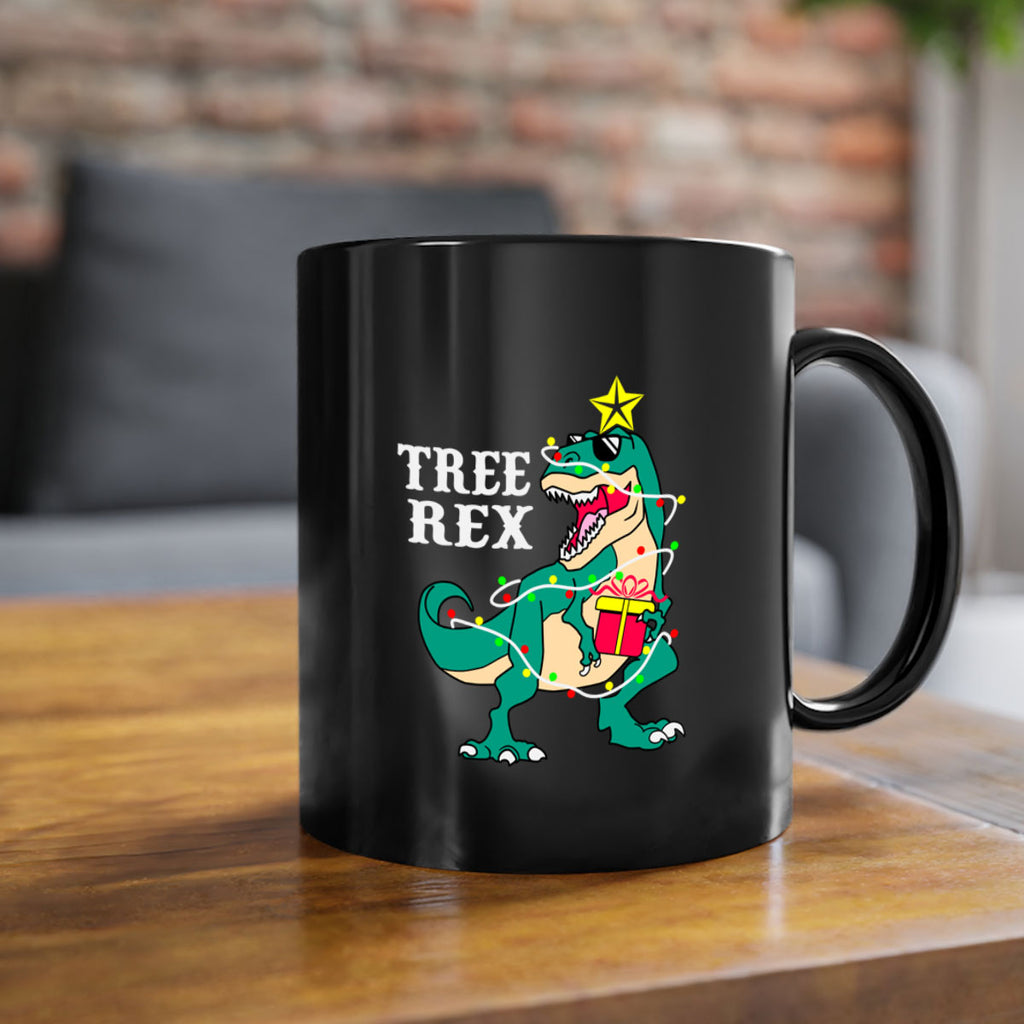 tree rex style 44#- christmas-Mug / Coffee Cup