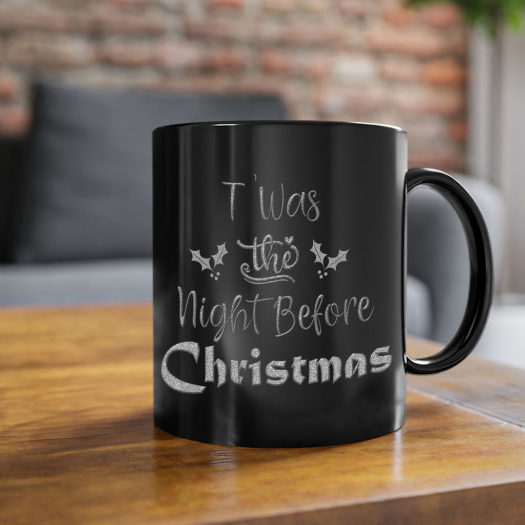 twas the night before christmas silver 437#- christmas-Mug / Coffee Cup