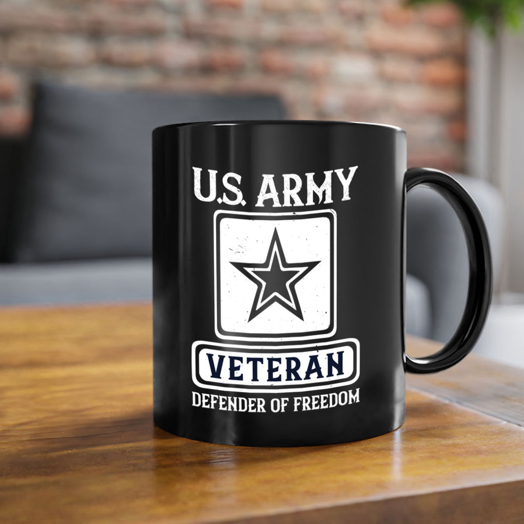 us army veteran defender of freedom 14#- veterns day-Mug / Coffee Cup