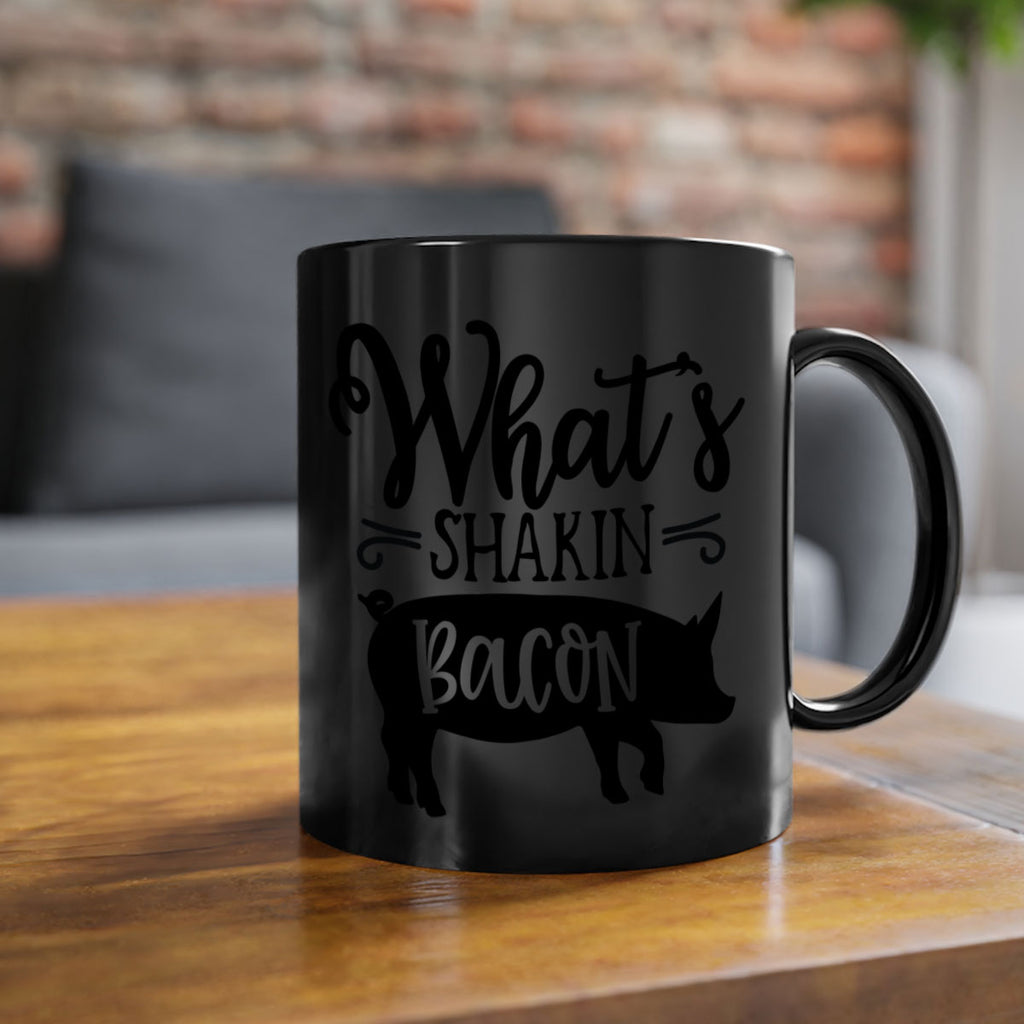 whats shakin bacon 71#- kitchen-Mug / Coffee Cup