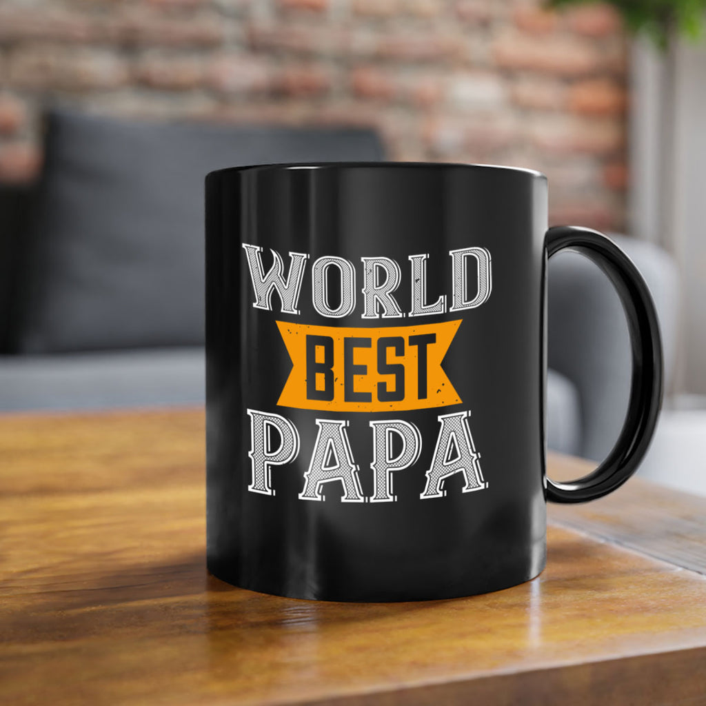 world best papa 1#- grandpa-Mug / Coffee Cup