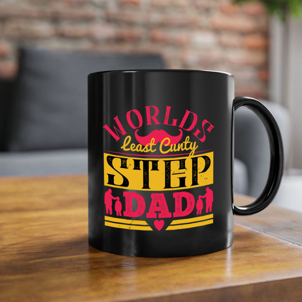worlds least cunty step dad 140#- fathers day-Mug / Coffee Cup