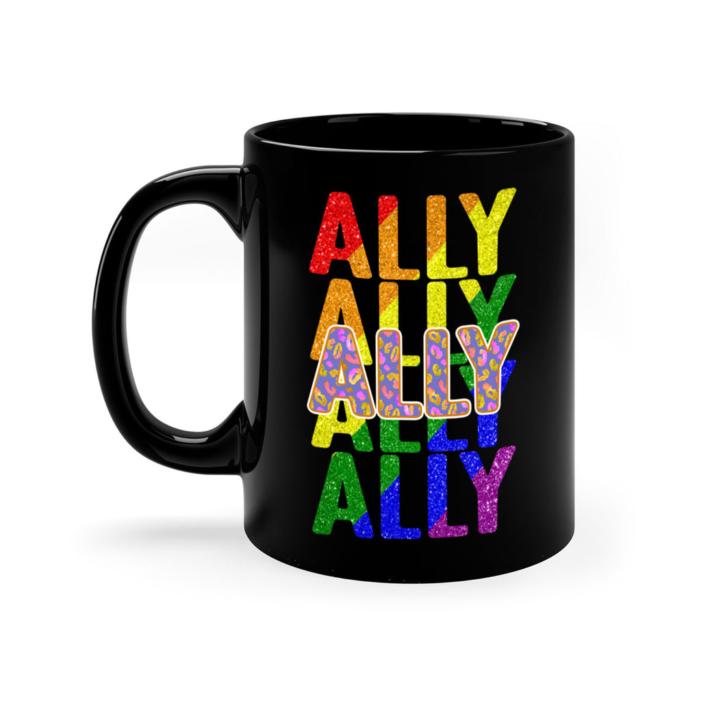Ally Lgbt Pride Rainbow Flag Ally Png 22#- lgbt-Mug / Coffee Cup