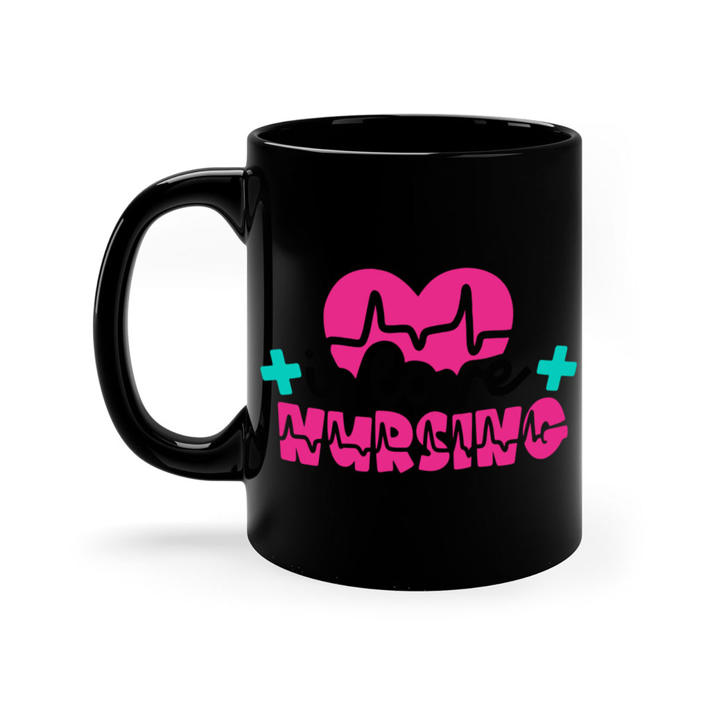 I Love Nursing Style Style 170#- nurse-Mug / Coffee Cup