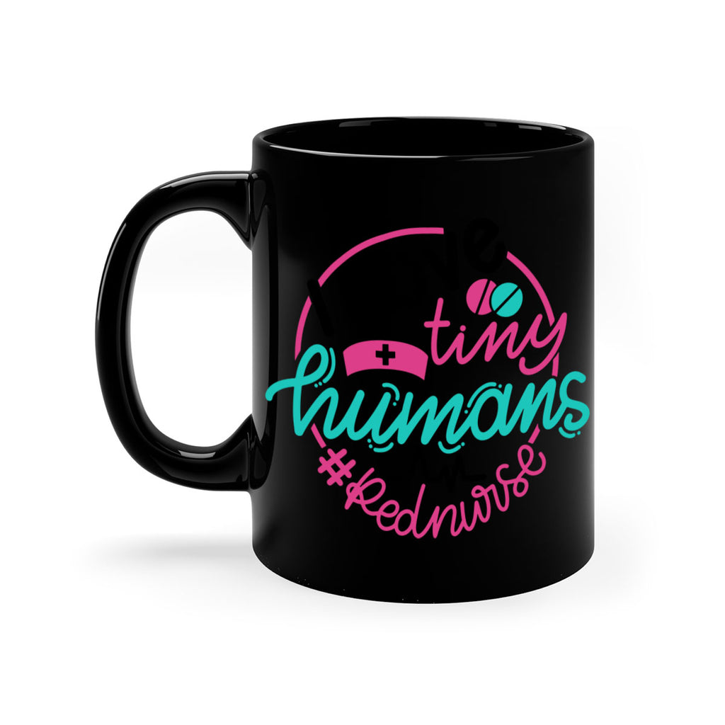 I Love Tiny Humans Red Nurse Style Style 167#- nurse-Mug / Coffee Cup
