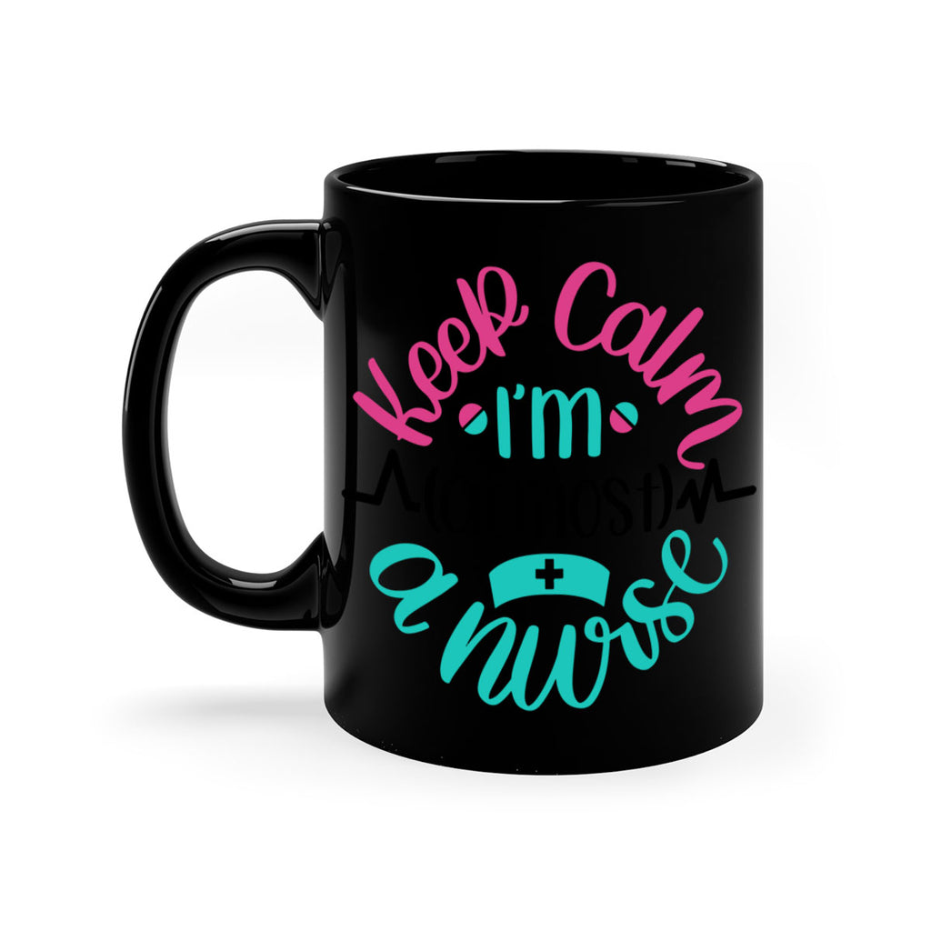 Keep Calm Im Almost Style Style 146#- nurse-Mug / Coffee Cup