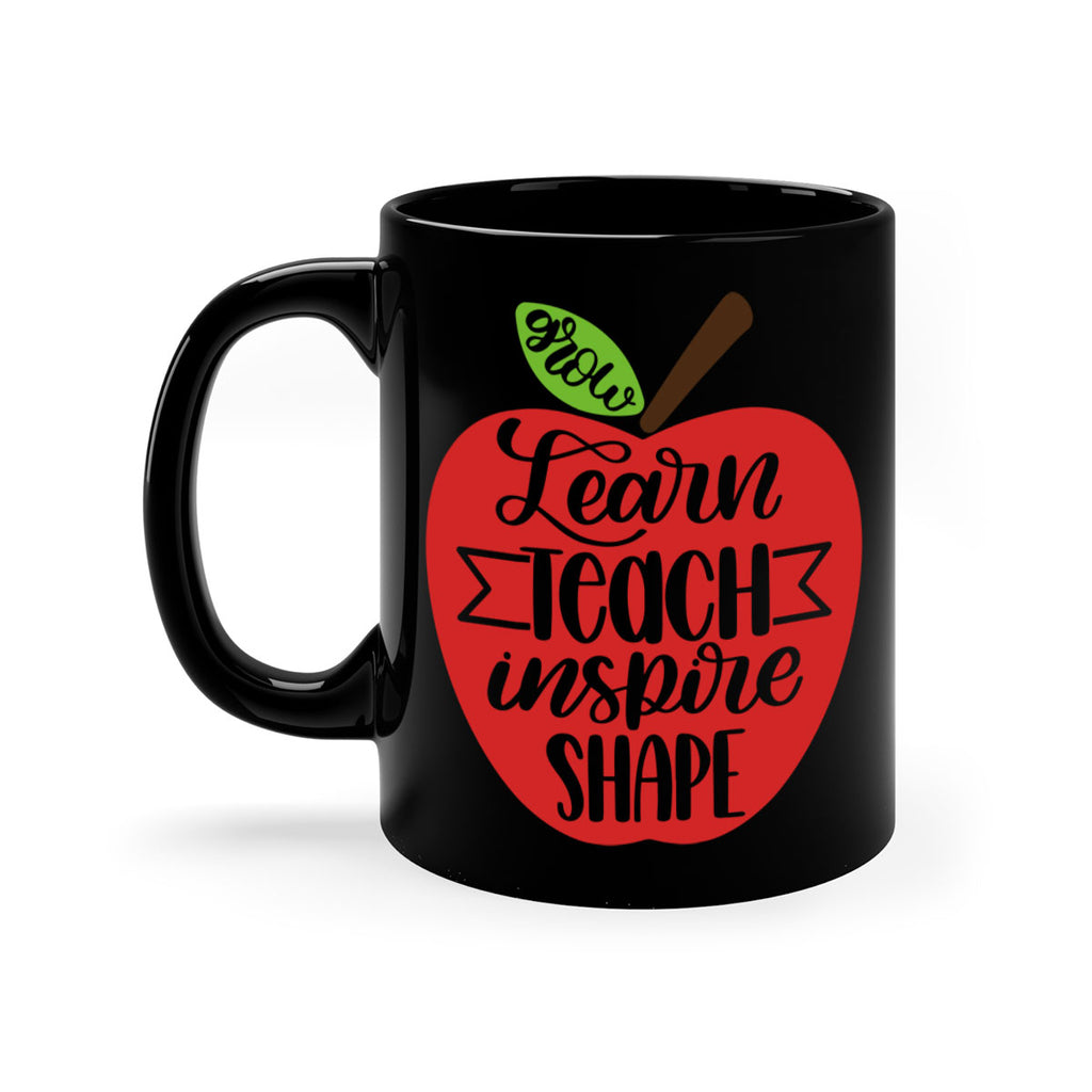 Learn Teach Inspire Shape Style 68#- teacher-Mug / Coffee Cup