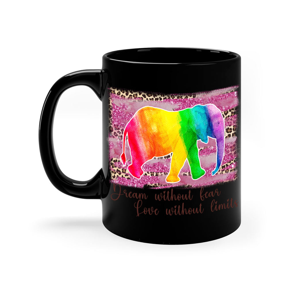 Love Without Limits Elephant Lgbt Pride 32#- lgbt-Mug / Coffee Cup