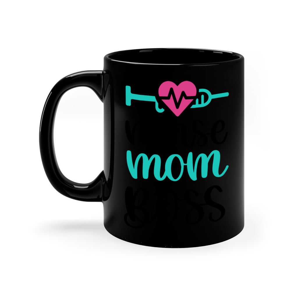 Nurse Mom Boss Style Style 101#- nurse-Mug / Coffee Cup