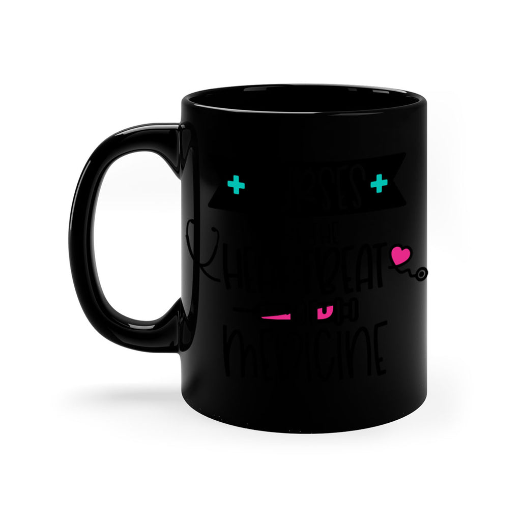Nurses Are The Heartbeat Of Medicine Style Style 91#- nurse-Mug / Coffee Cup