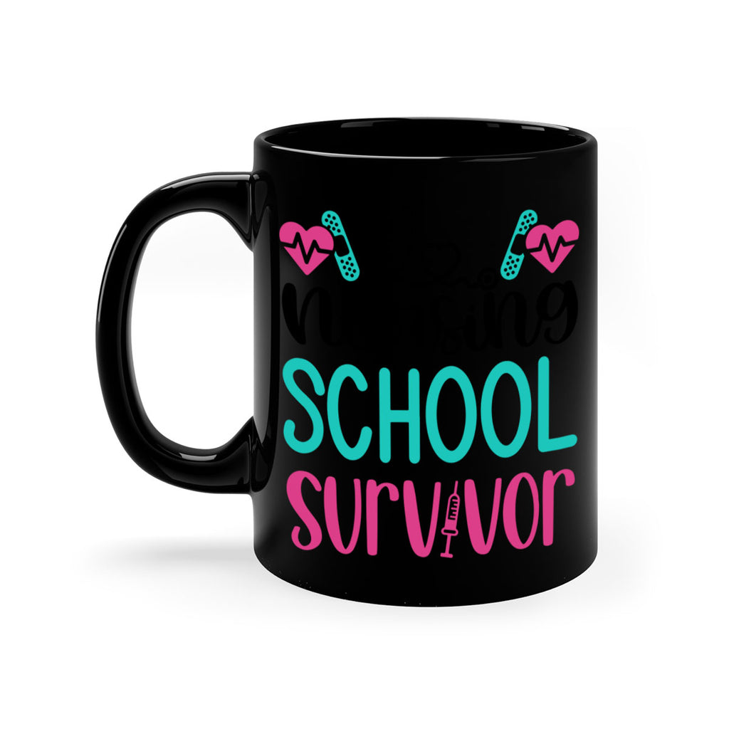 Nursing School Survivor Style Style 63#- nurse-Mug / Coffee Cup