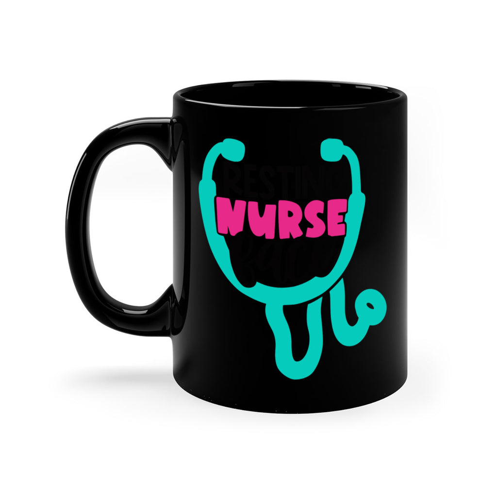 Resting Nurse Face Style Style 57#- nurse-Mug / Coffee Cup