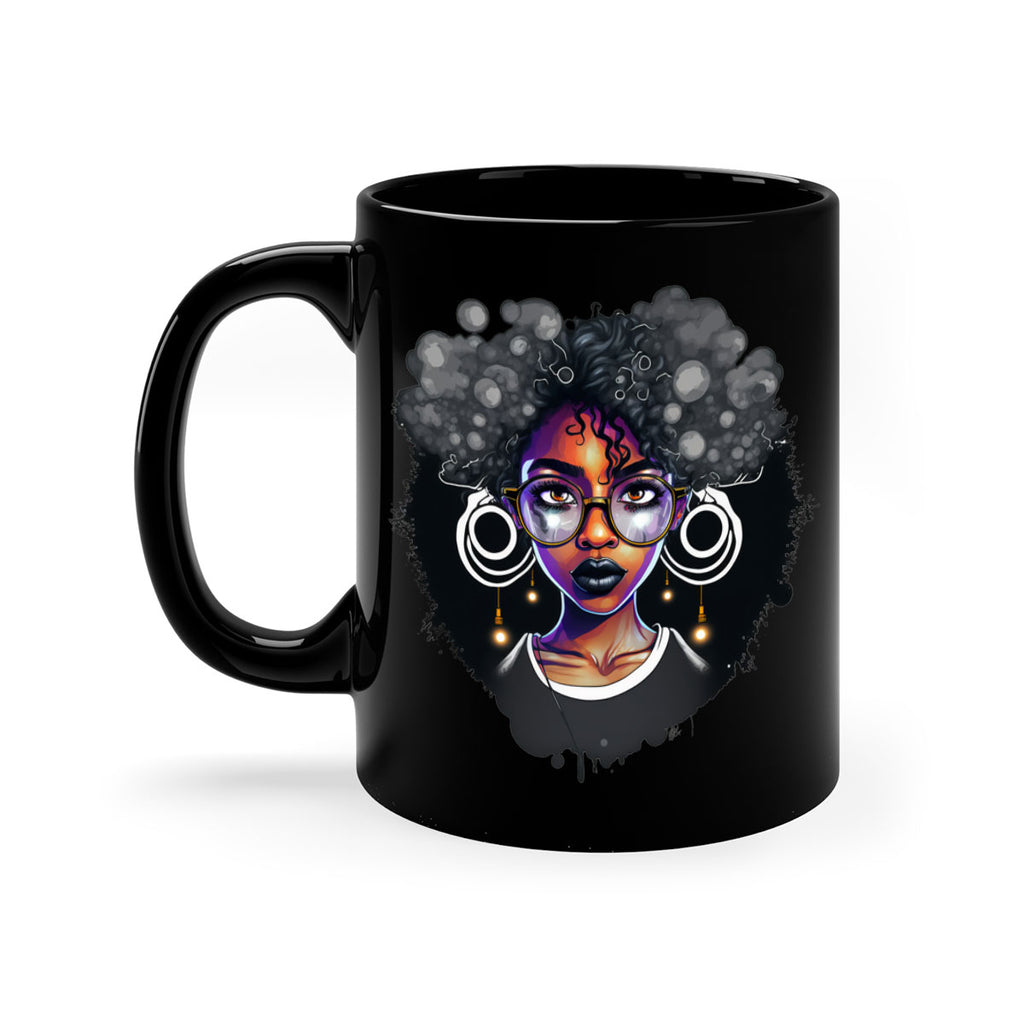 Sparkling Black Girl Design 10#- Black women - Girls-Mug / Coffee Cup
