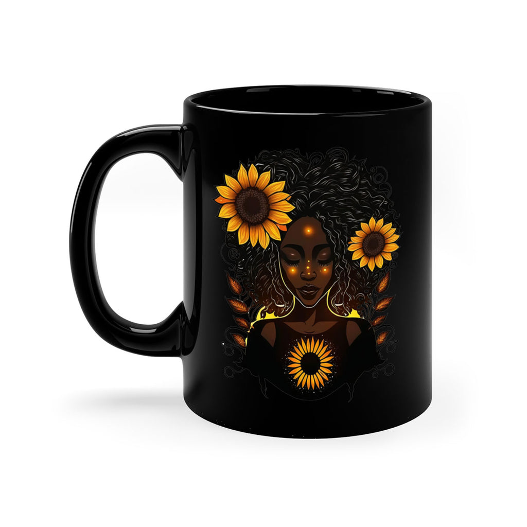 Sparkling Black Girl Design 13#- Black women - Girls-Mug / Coffee Cup