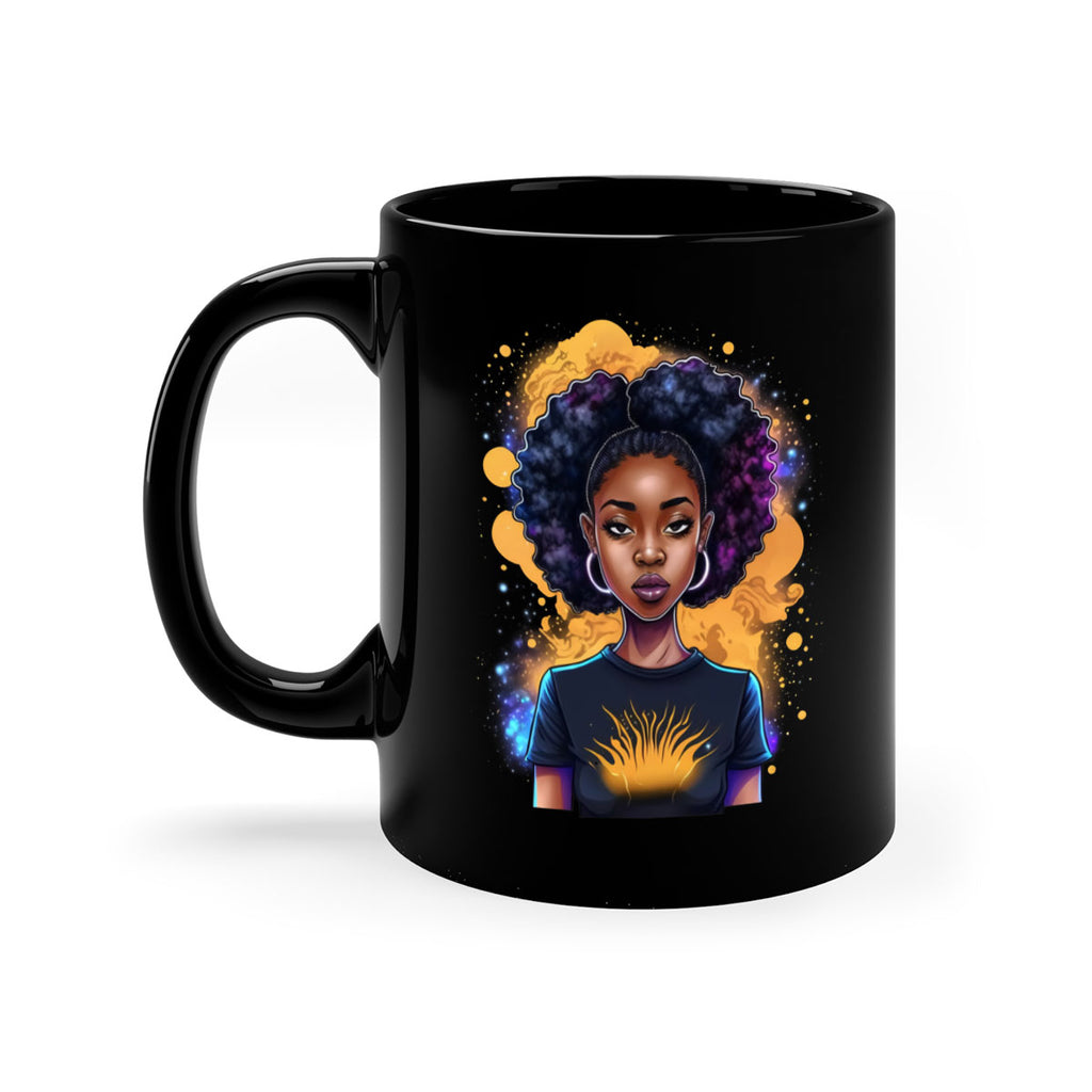 Sparkling Black Girl Design 15#- Black women - Girls-Mug / Coffee Cup
