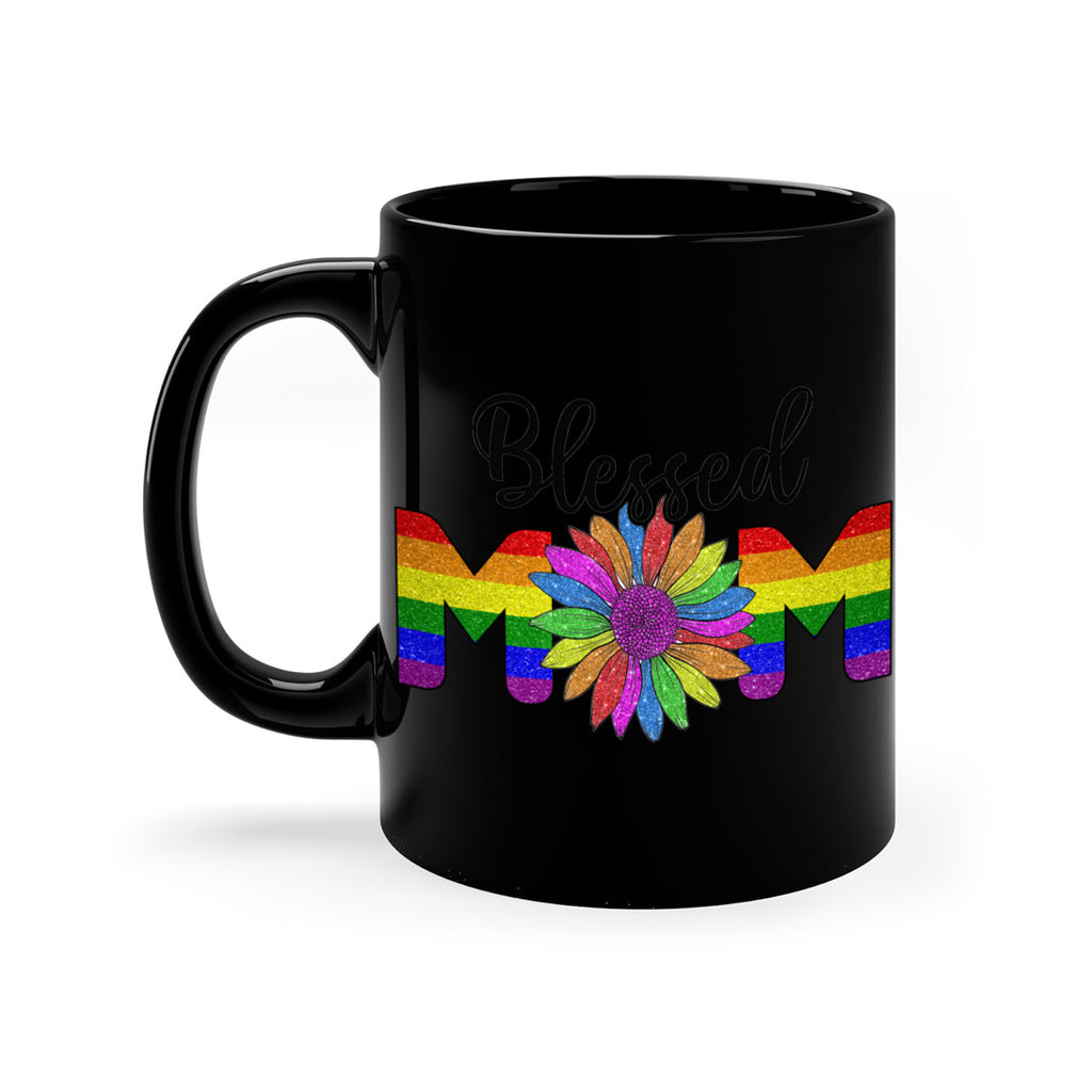 Sunflower Lgbt Blessed Mom  51#- lgbt-Mug / Coffee Cup