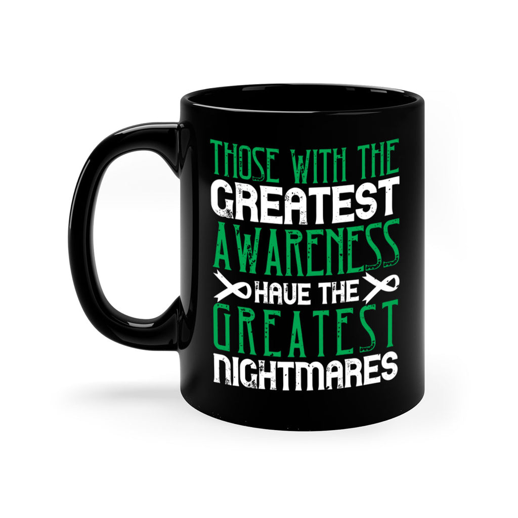 Those with the greatest awareness have the greatest nightmares Style 12#- Self awareness-Mug / Coffee Cup