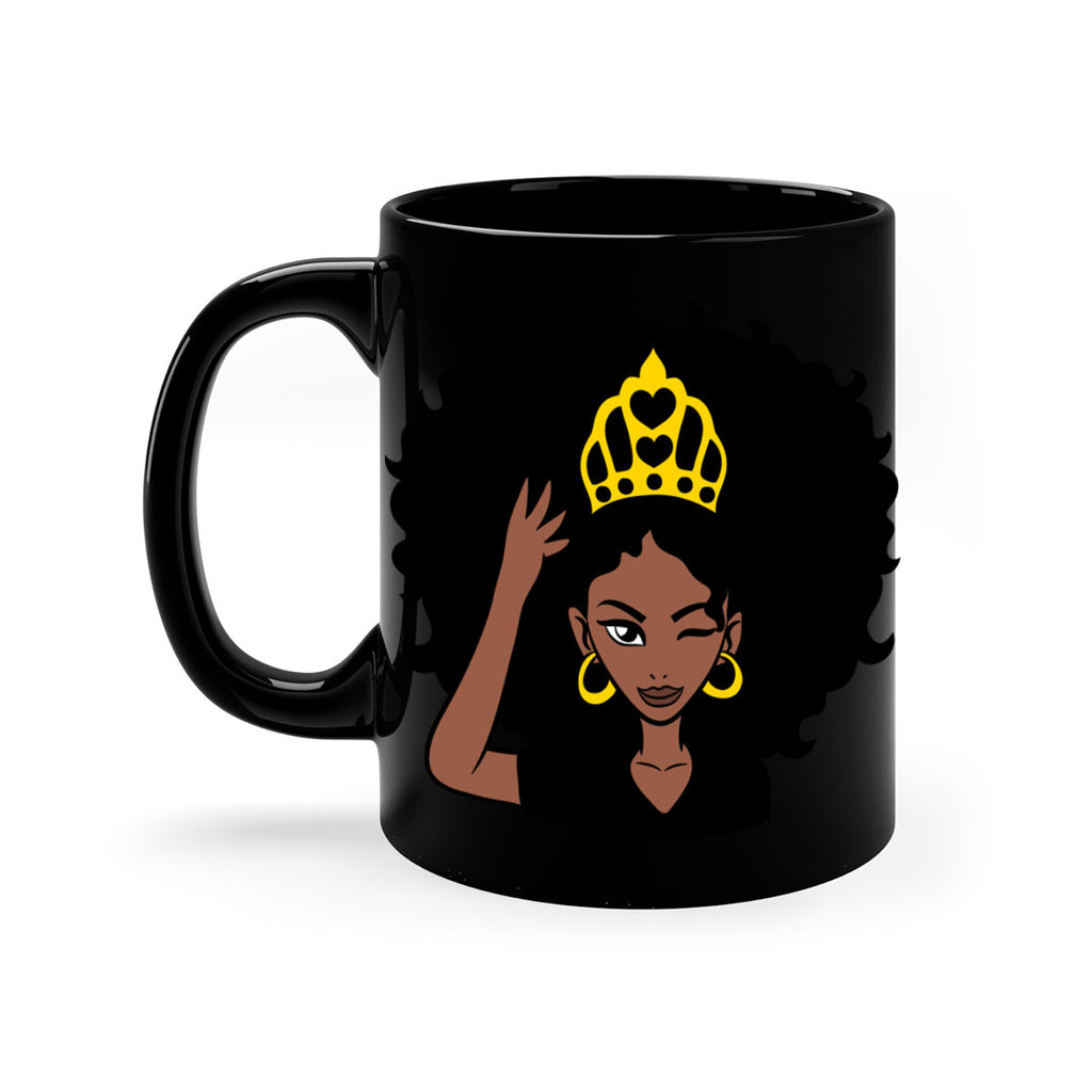 afro queen crown 72#- Black women - Girls-Mug / Coffee Cup