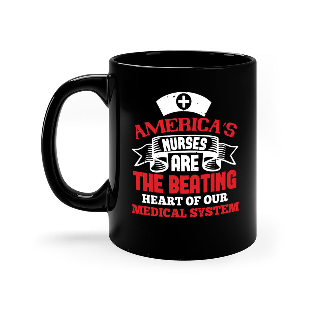 americas nurses are Style 295#- nurse-Mug / Coffee Cup