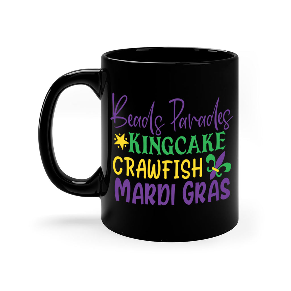 beads parades kingcake crawfish mardi gras 85#- mardi gras-Mug / Coffee Cup