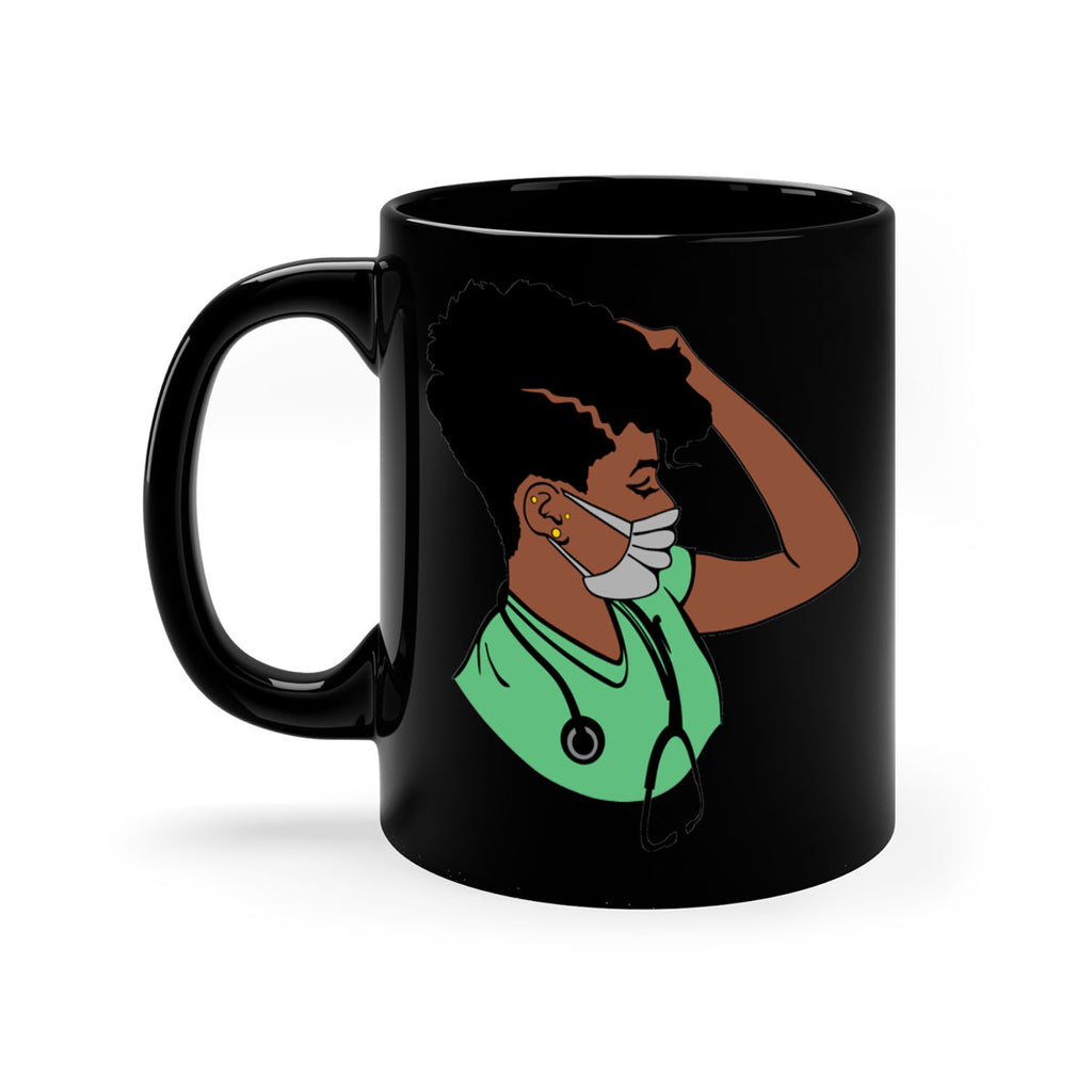 black nurse 2#- Black women - Girls-Mug / Coffee Cup