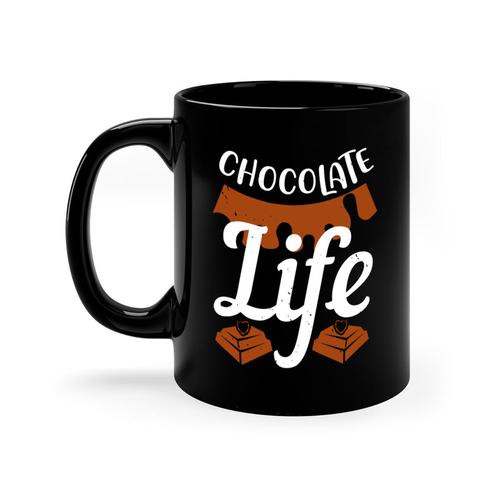 chocolate life 45#- chocolate-Mug / Coffee Cup