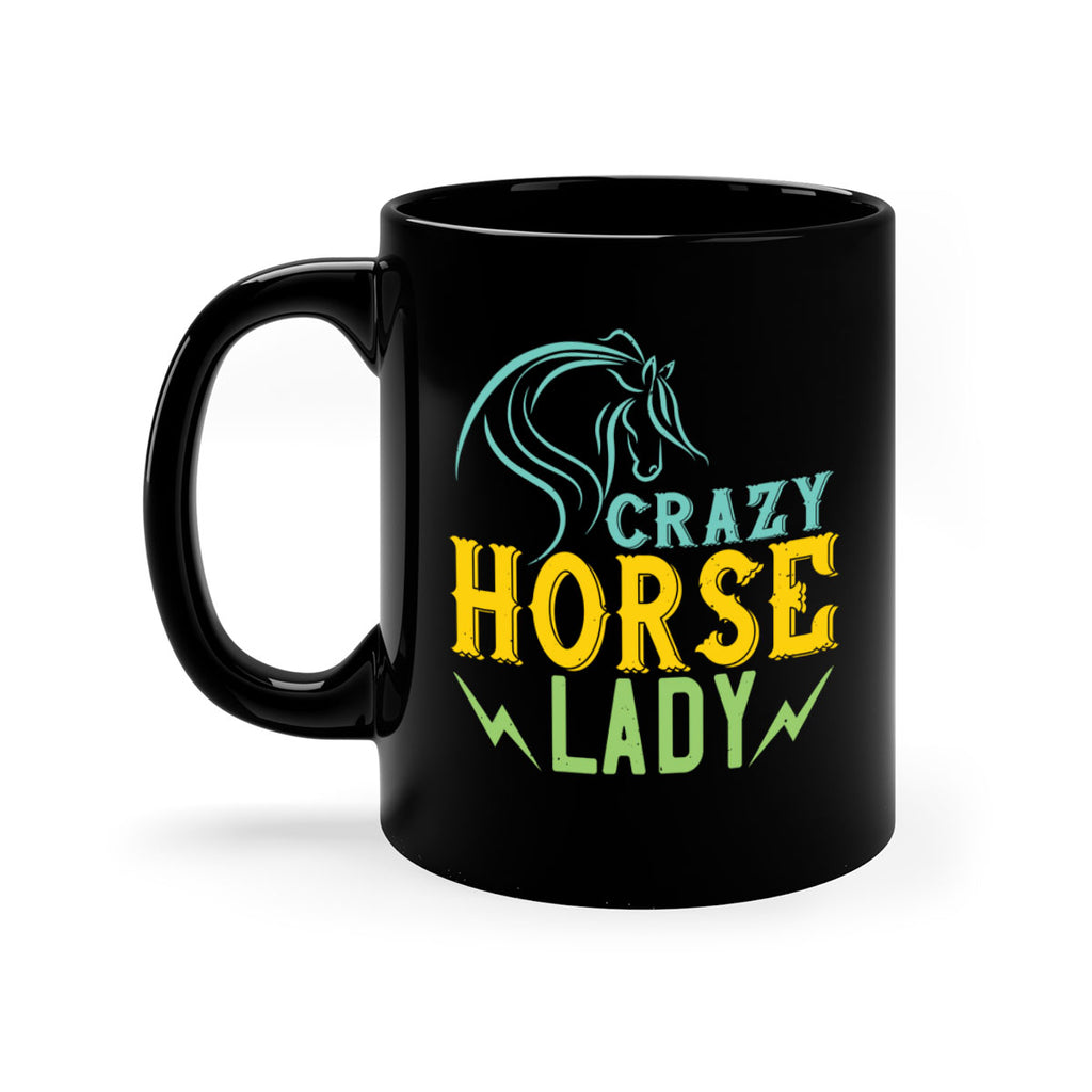 crazy horse lady Style 10#- horse-Mug / Coffee Cup