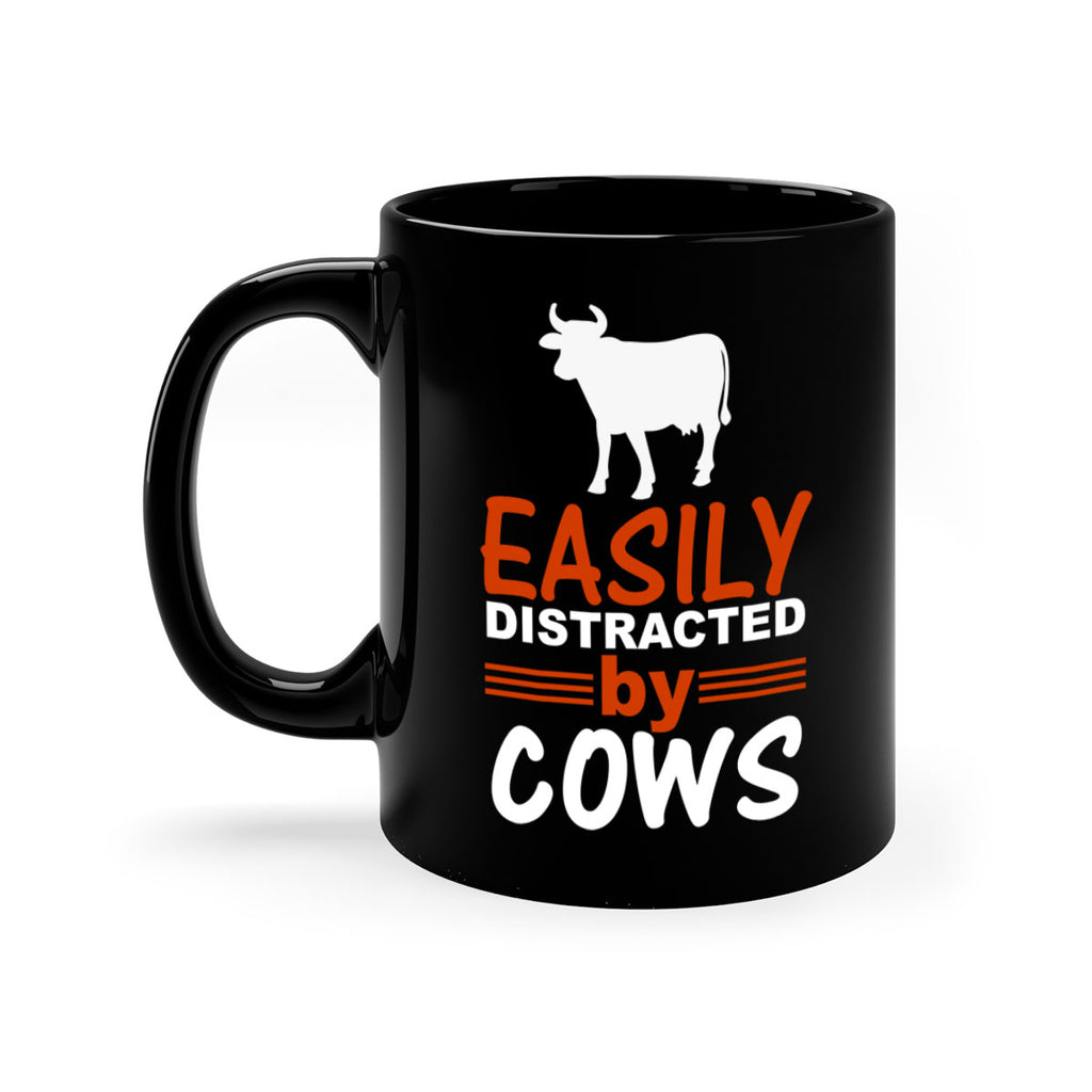 easily distracted by cows Style 4#- Cow-Mug / Coffee Cup