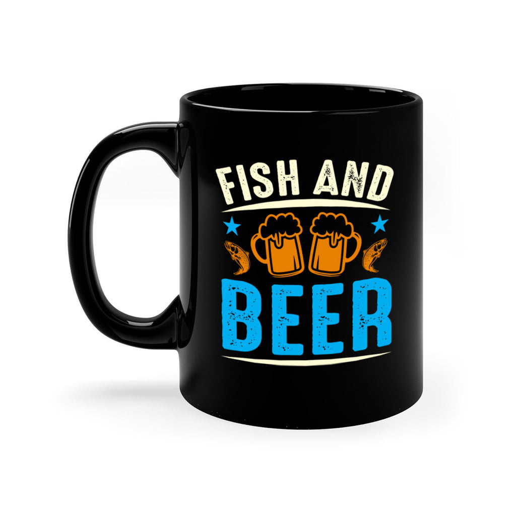 fish and beer 114#- beer-Mug / Coffee Cup