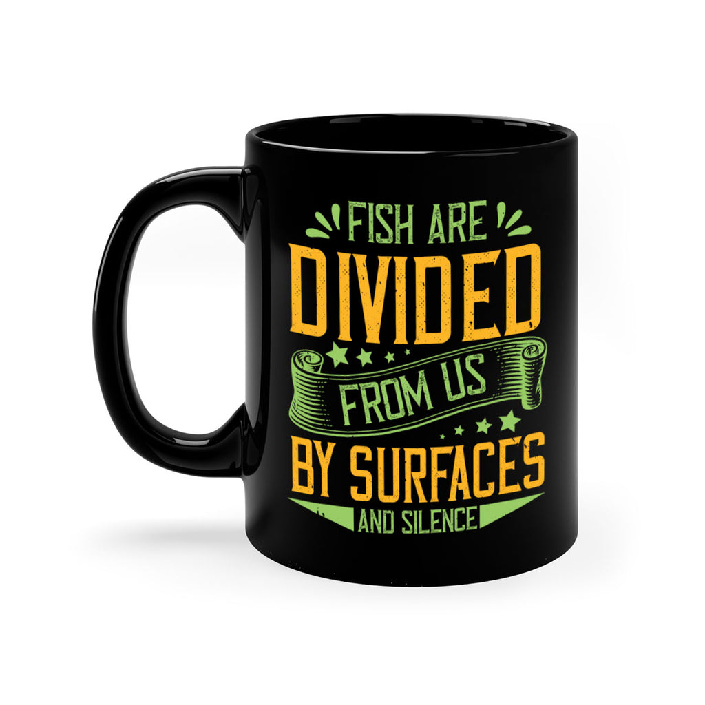 fish are divided from us by surfaces and silence 136#- vegan-Mug / Coffee Cup