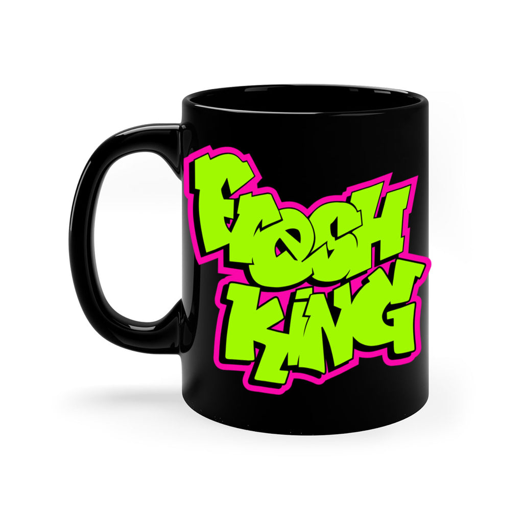 fresh king 147#- black words - phrases-Mug / Coffee Cup