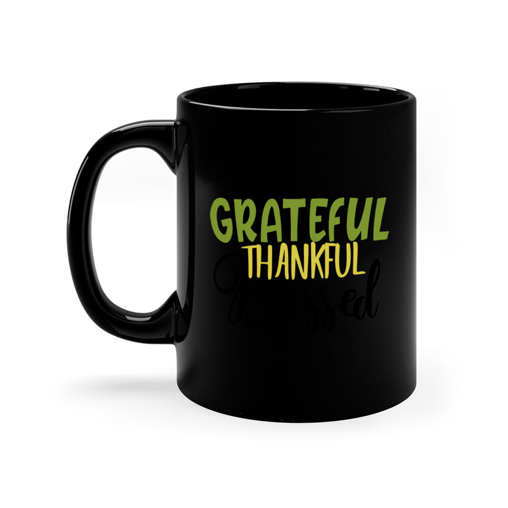 grateful thankful blessed 57#- thanksgiving-Mug / Coffee Cup